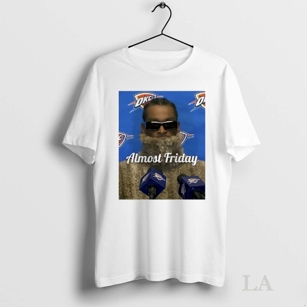 Original Sga Interview Thunders Almost Friday Shirt Hoodie Sweatshirt | PurePodTees.com