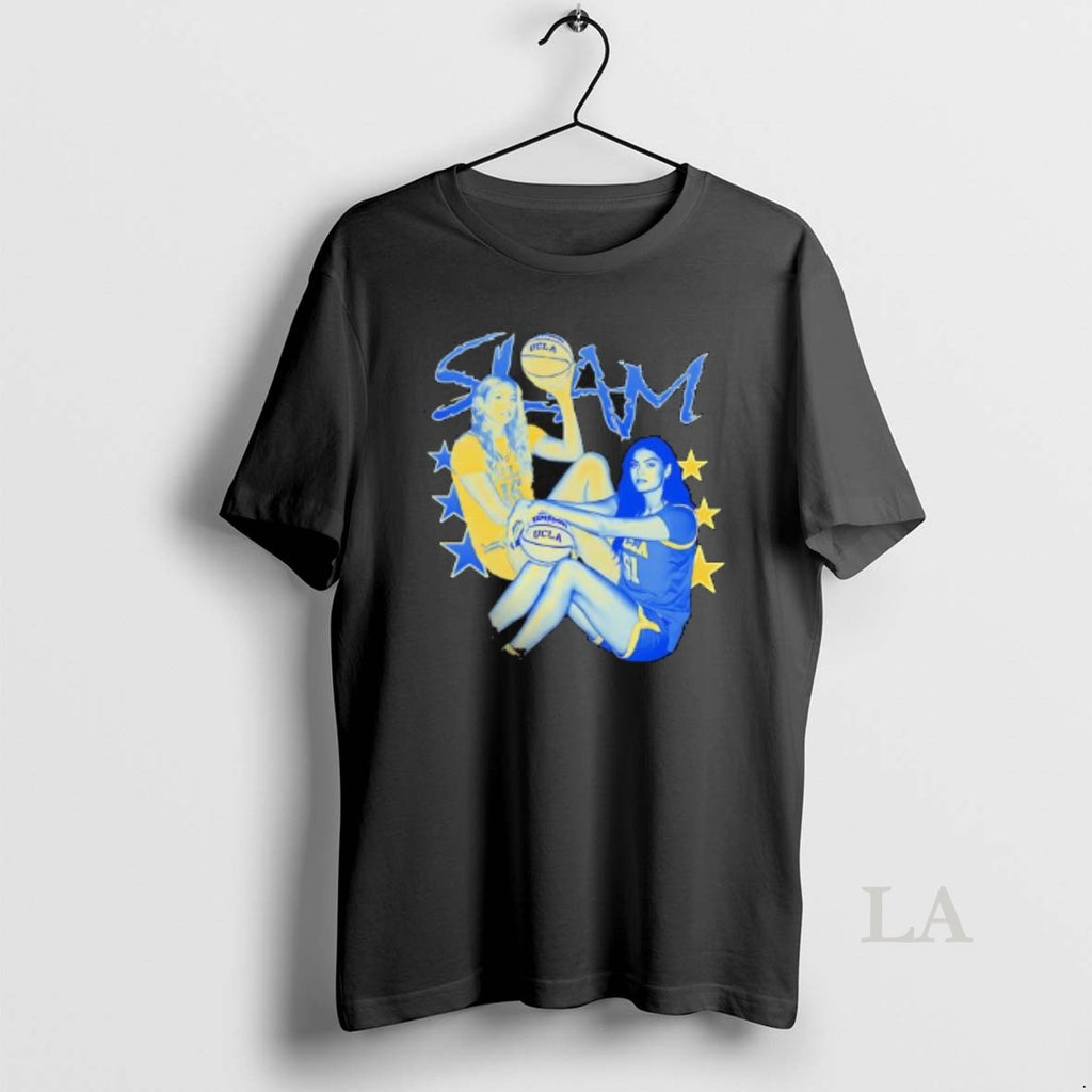 Original Slam Sienna Betts Vs Lauren Betts Ucla Remix Cover Shirt Hoodie Sweatshirt | PurePodTees.com