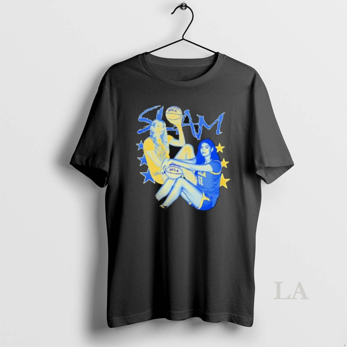Original Slam Sienna Betts Vs Lauren Betts Ucla Remix Cover Shirt Hoodie Sweatshirt | PurePodTees.com