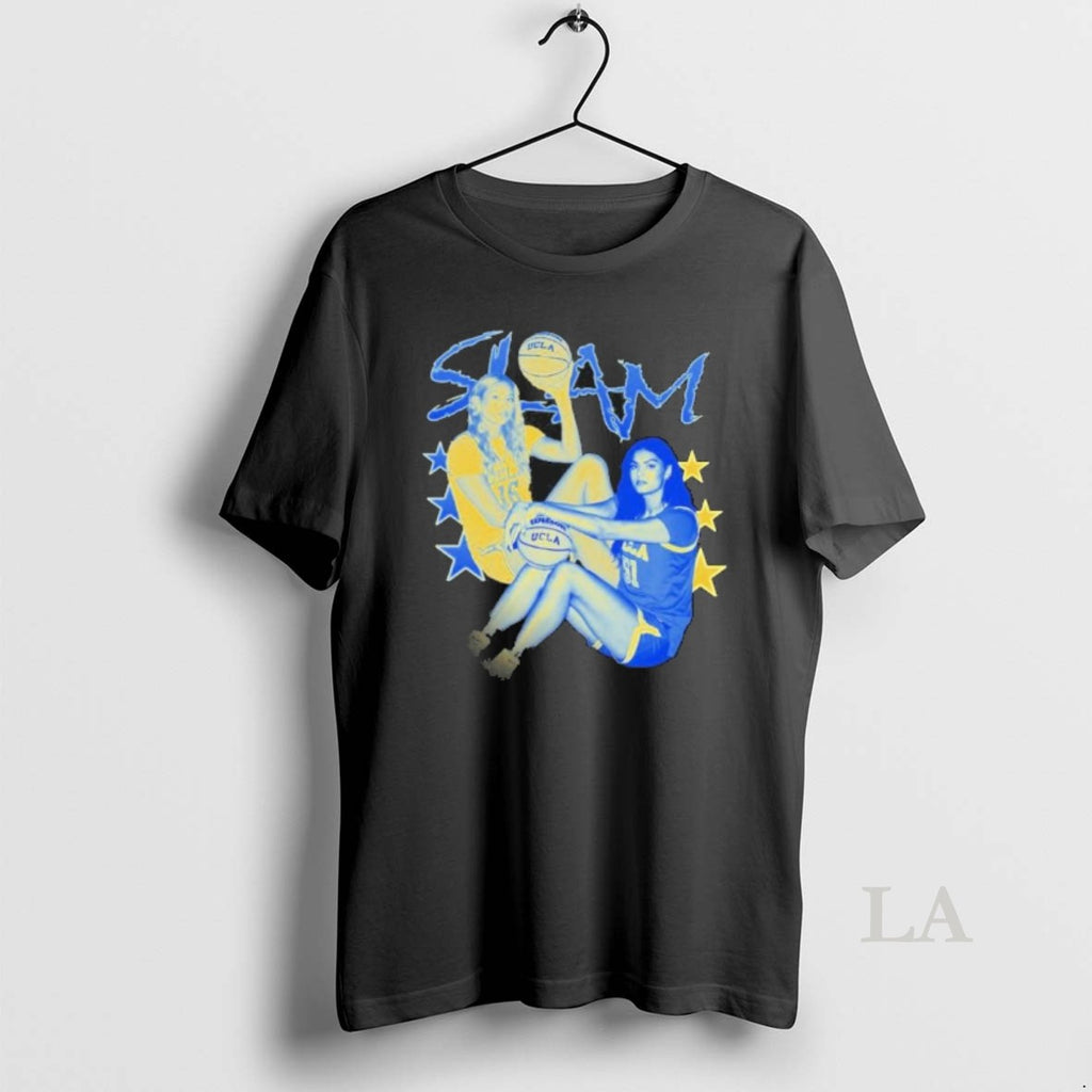 Original Slam Ucla Sienna And Lauren Betts Shirt Hoodie Sweatshirt | PurePodTees.com