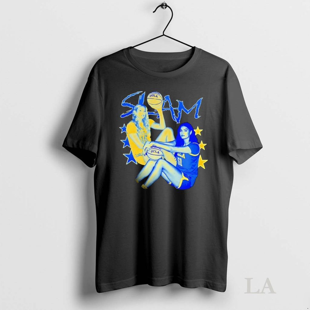 Original Slam Ucla Sisters Sienna And Lauren Betts Shirt Hoodie Sweatshirt | PurePodTees.com