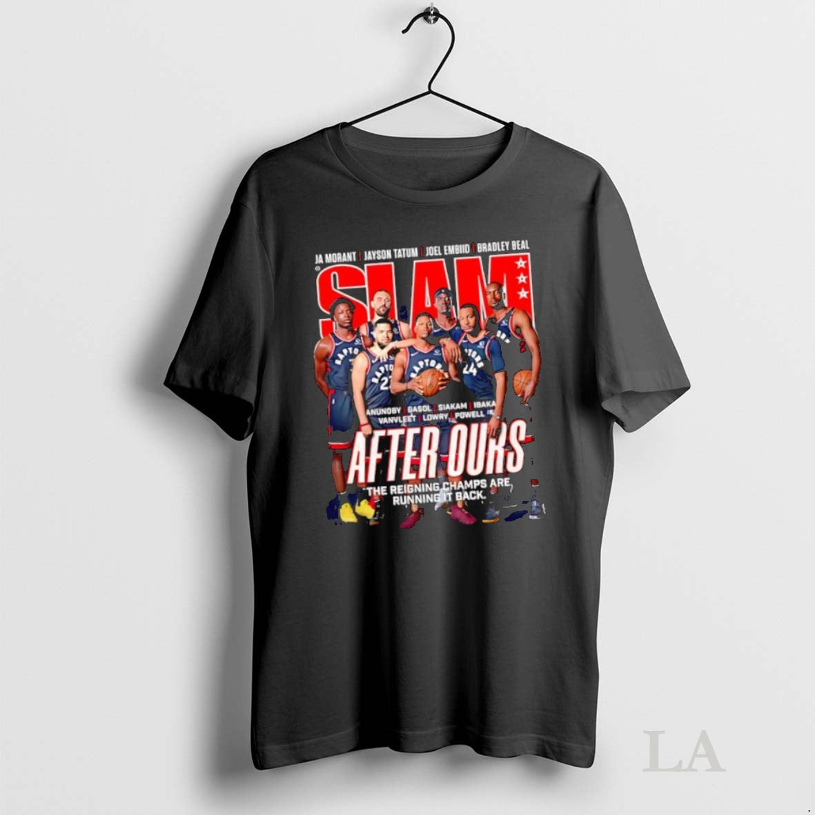 Original Slam Magazine After Ours The Reigning Champs Are Running It Back Names Nba Players Shirt Hoodie Sweatshirt