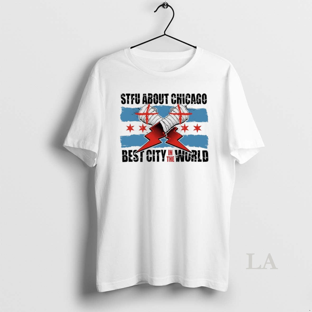 Original Stfu About Chicago Best City In The World Wrestling Shirt Hoodie Sweatshirt | PurePodTees.com