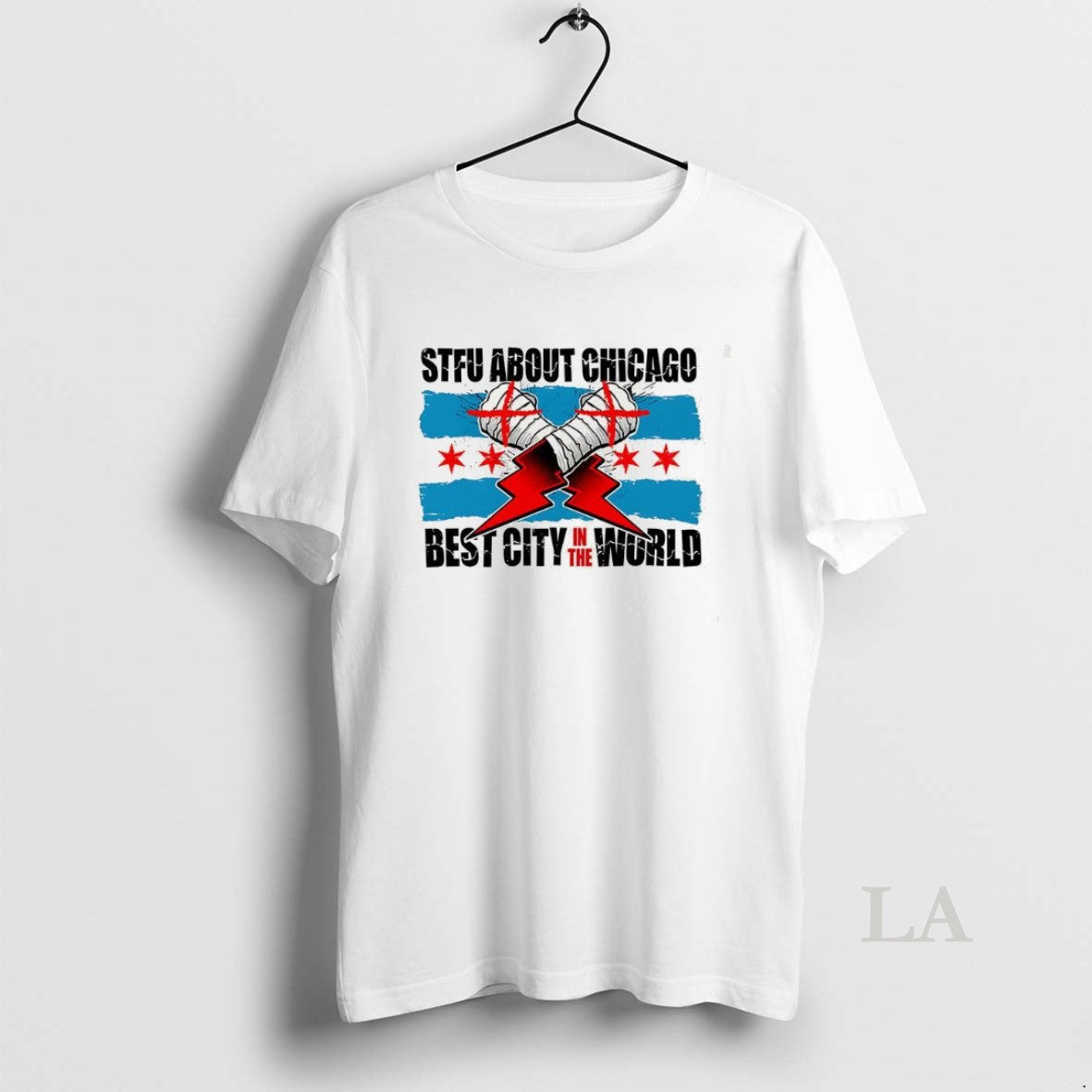 Original Stfu About Chicago Wrestling Best City In The World Shirt Hoodie Sweatshirt | PurePodTees.com