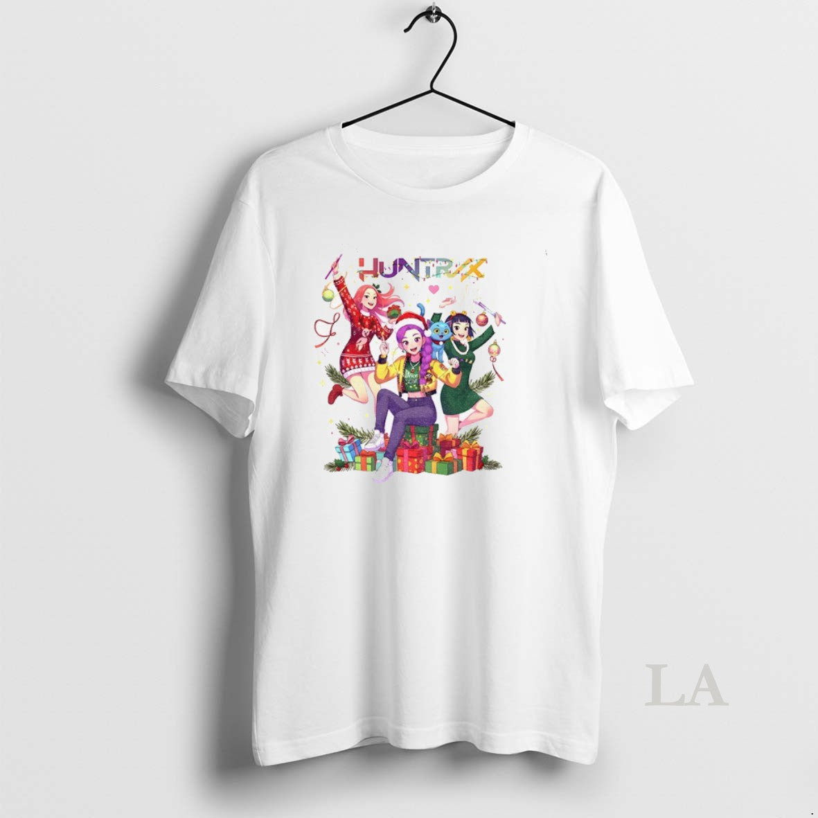 Original Saja Girls Derpy Tiger Kpop Demon Hunters Huntrix Merry Christmas 2025 Shirt Hoodie Sweatshirt | PurePodTees.com