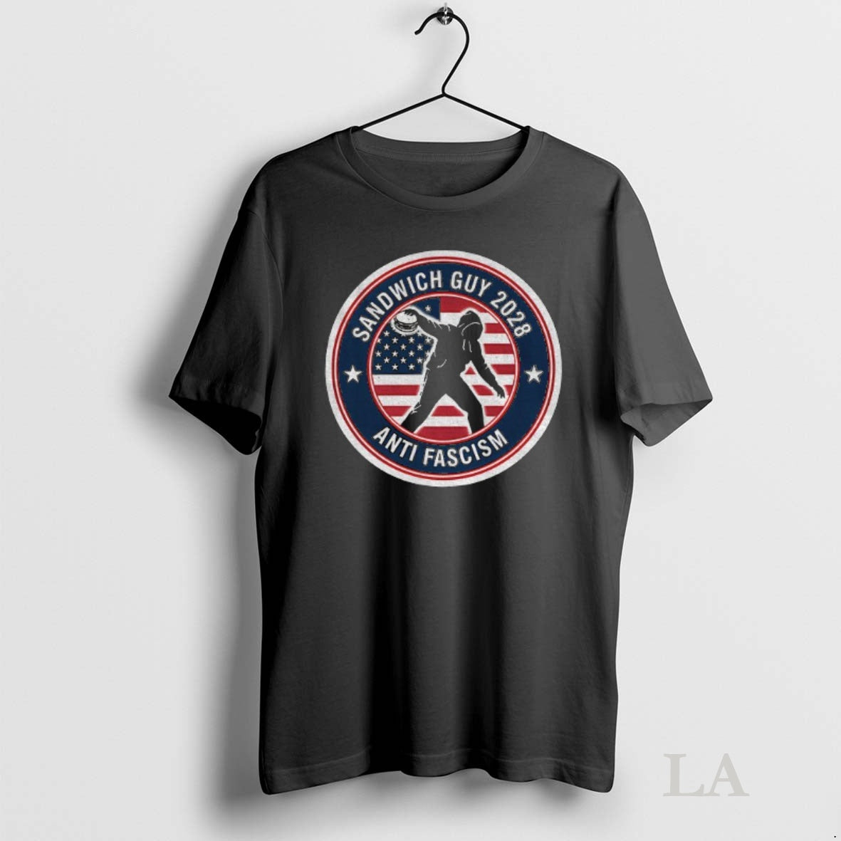 Original Sandwich Guy Resist 2025 Anti Fascism Ameircan Flag Shirt Hoodie Sweatshirt | PurePodTees.com