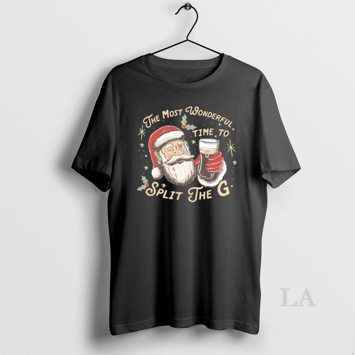 Original Santa Claus The Most Wonderful Time To Split The G Ugly Shirt Hoodie Sweatshirt | PurePodTees.com