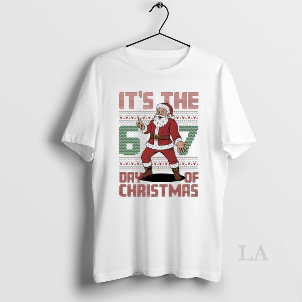Original Santa Claus Its The 6 7 Day Of Christmas Ugly Shirt Hoodie Sweatshirt | PurePodTees.com