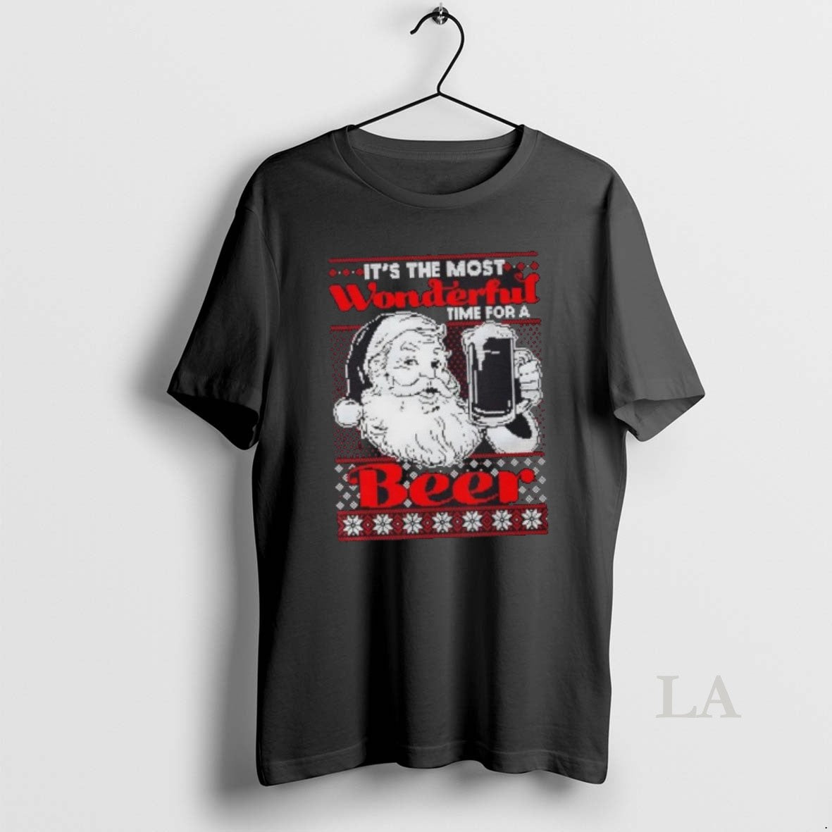 Original Santa Claus Its The Most Wonderful Time For A Beer Tacky Christmas Shirt Hoodie Sweatshirt | PurePodTees.com