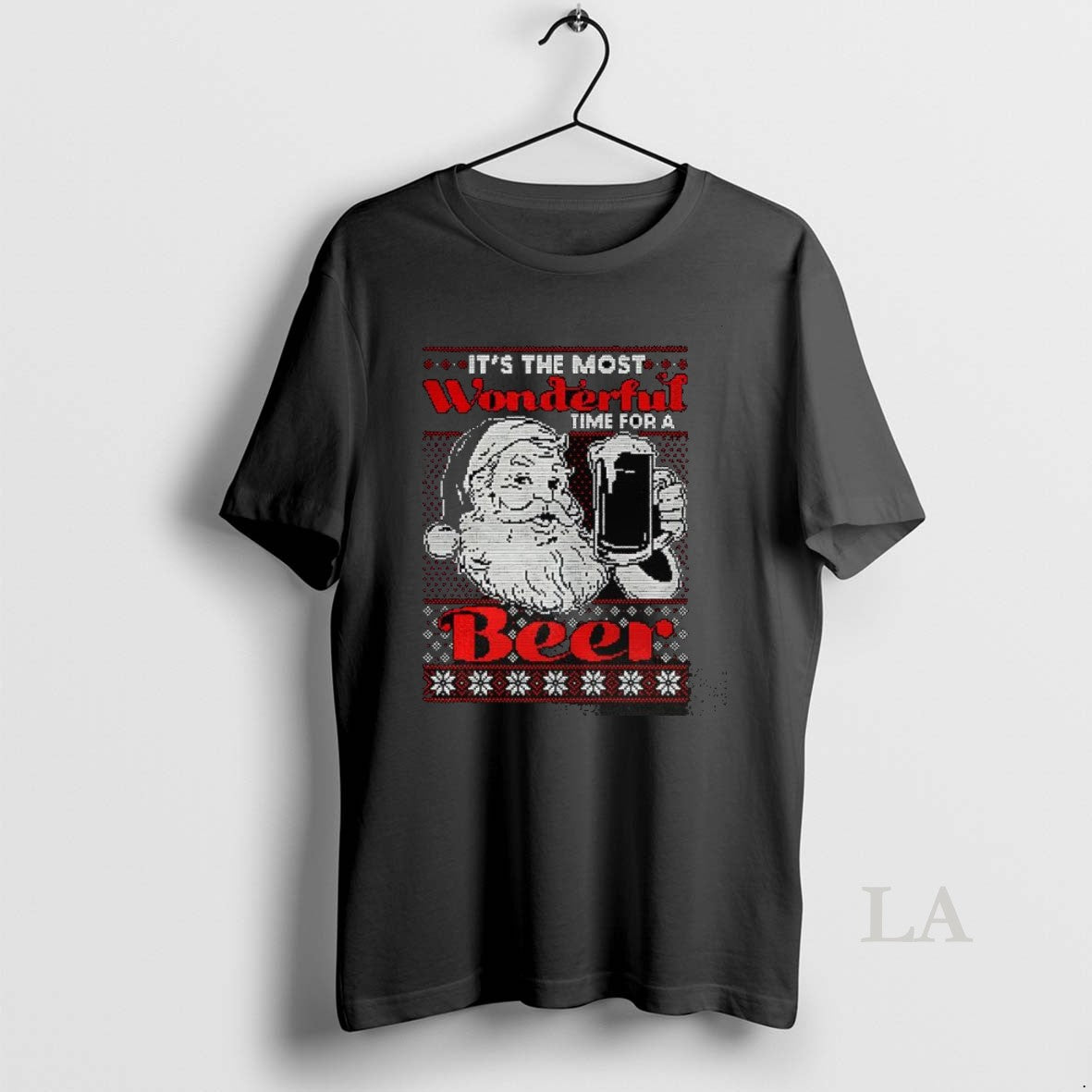 Original Santa Claus Wonderful Time For A Beer Christmas Shirt Hoodie Sweatshirt | PurePodTees.com