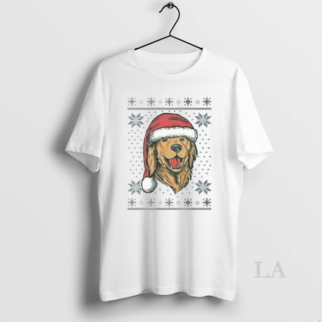 Original Santa Dog Ugly Christmas Shirt Hoodie Sweatshirt | PurePodTees.com