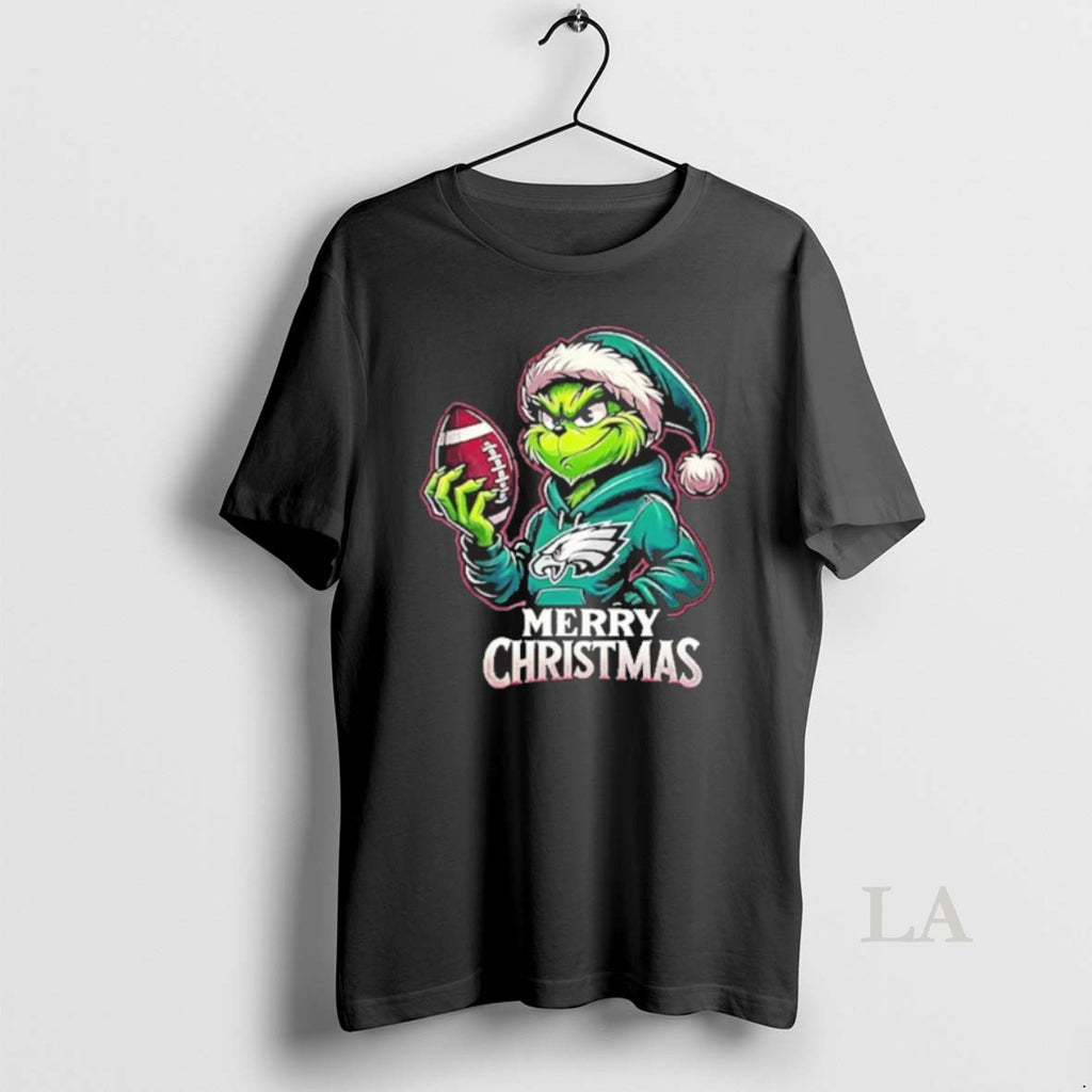 Original Santa Grinch Merry Christmas Ball Philadelphia Shirt Hoodie Sweatshirt | PurePodTees.com