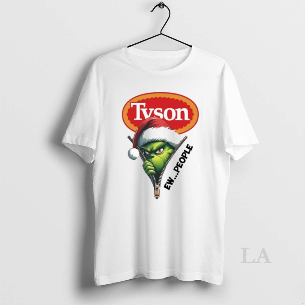 Original Santa Grinch Tyson Logo Ew Shirt Hoodie Sweatshirt | PurePodTees.com