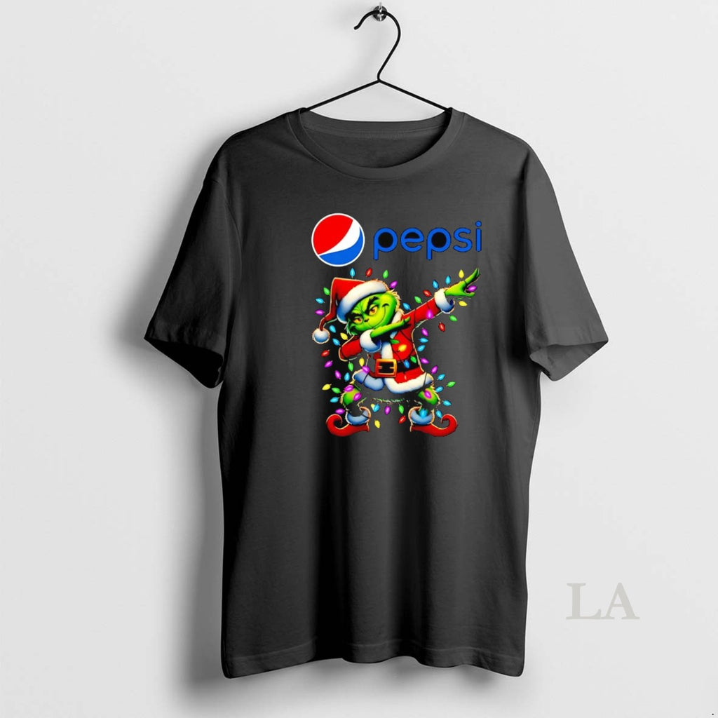 Original Santa Grinch Dabbing Pepsi Christmas Shirt Hoodie Sweatshirt | PurePodTees.com