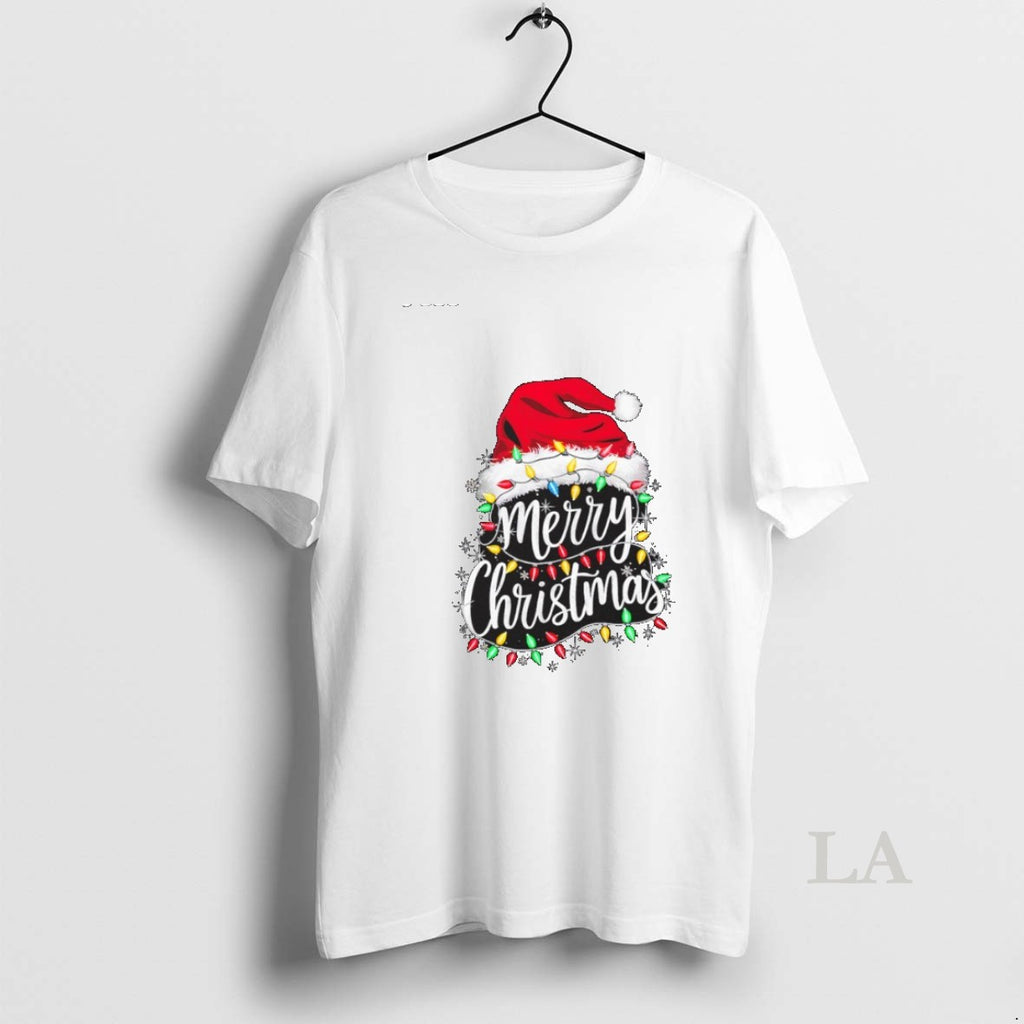Original Santa Light Merry Christmas Shirt Hoodie Sweatshirt | PurePodTees.com
