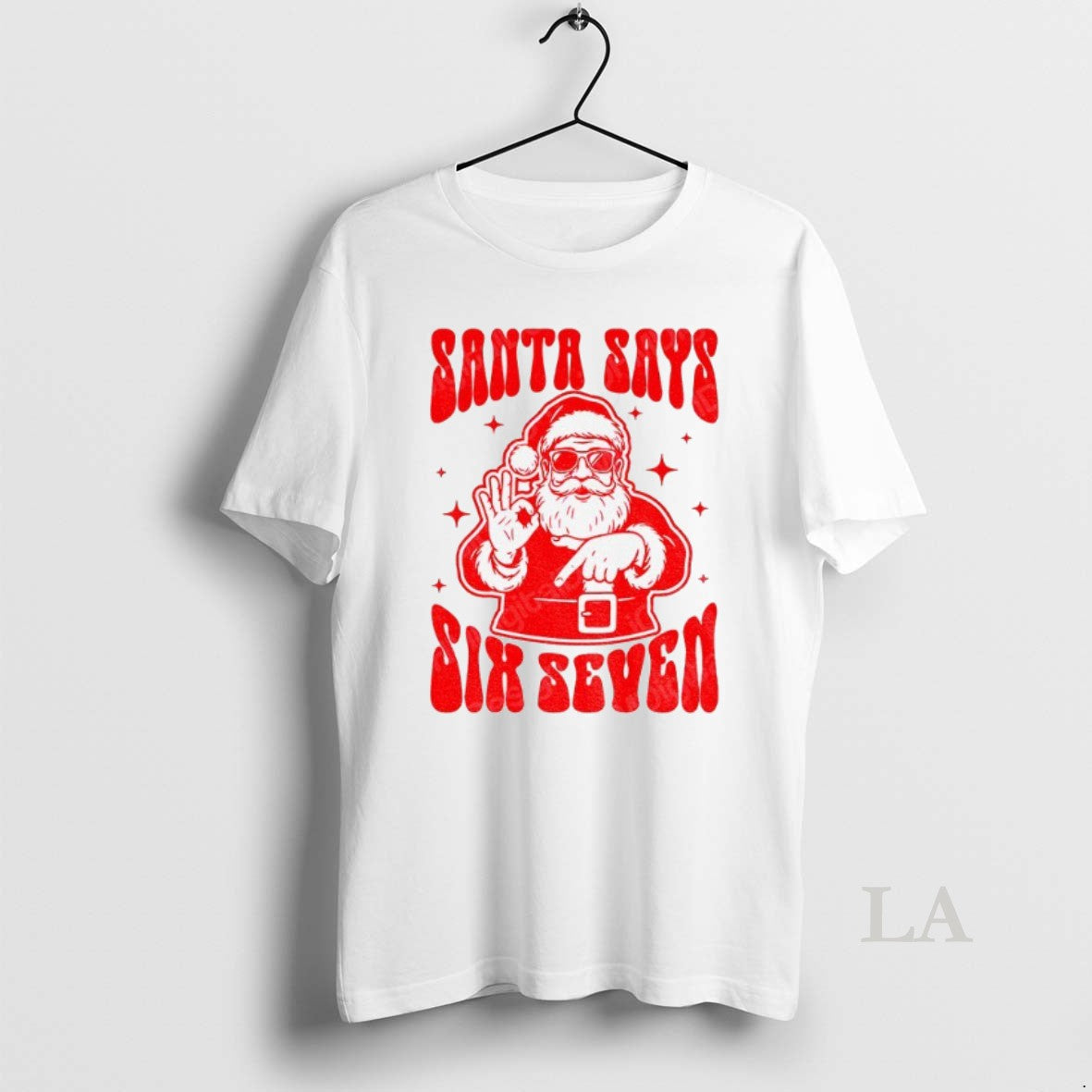 Original Santa Says Six Seven Funny 67 Christmas Trends Shirt Hoodie Sweatshirt | PurePodTees.com