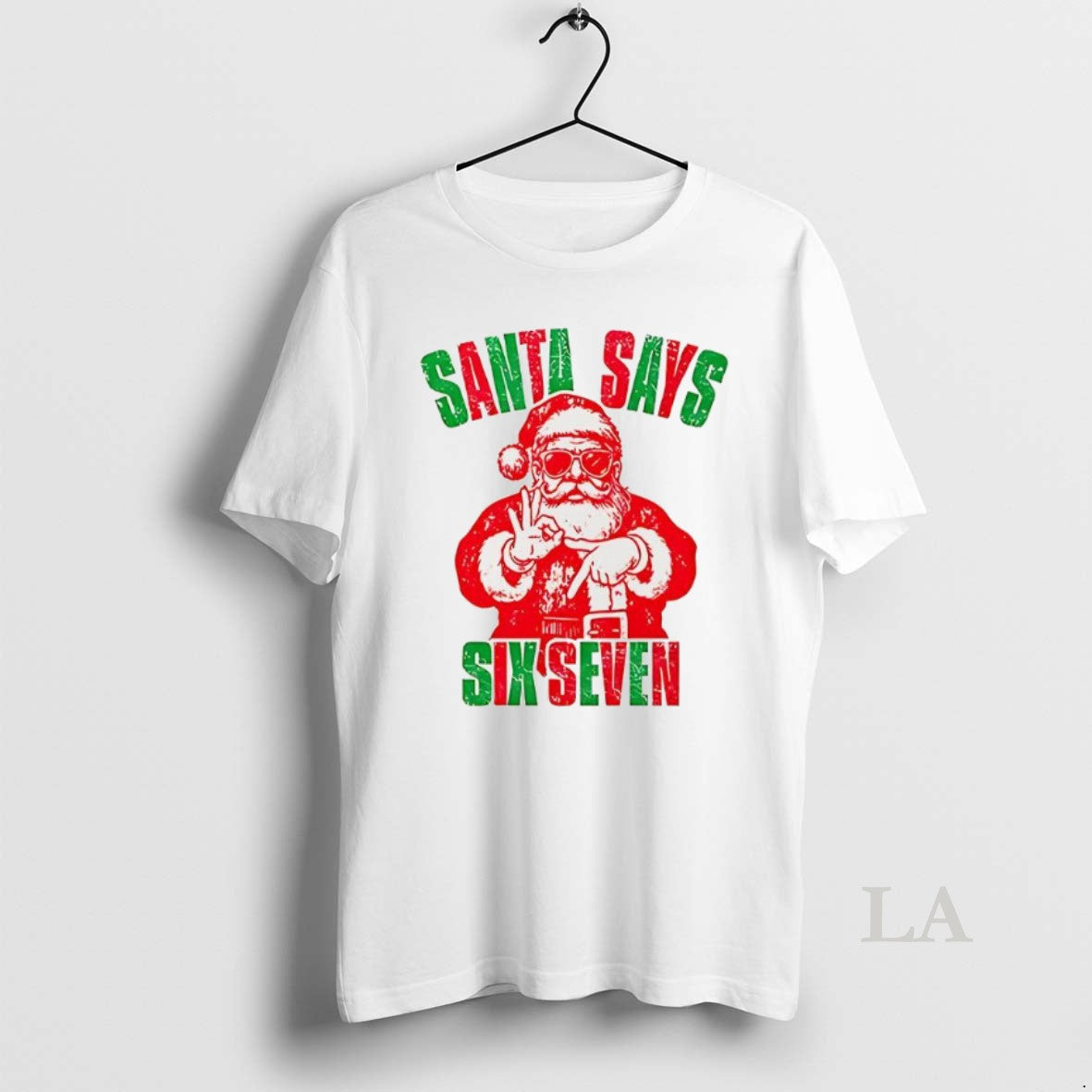 Original Santa Six Seven Christmas Shirt Hoodie Sweatshirt | PurePodTees.com