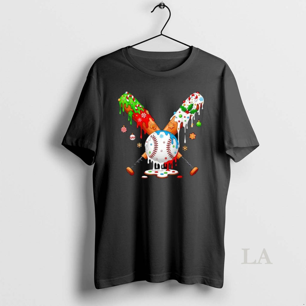 Original Santa Sports Christmas Baseball Player Shirt Hoodie Sweatshirt | PurePodTees.com