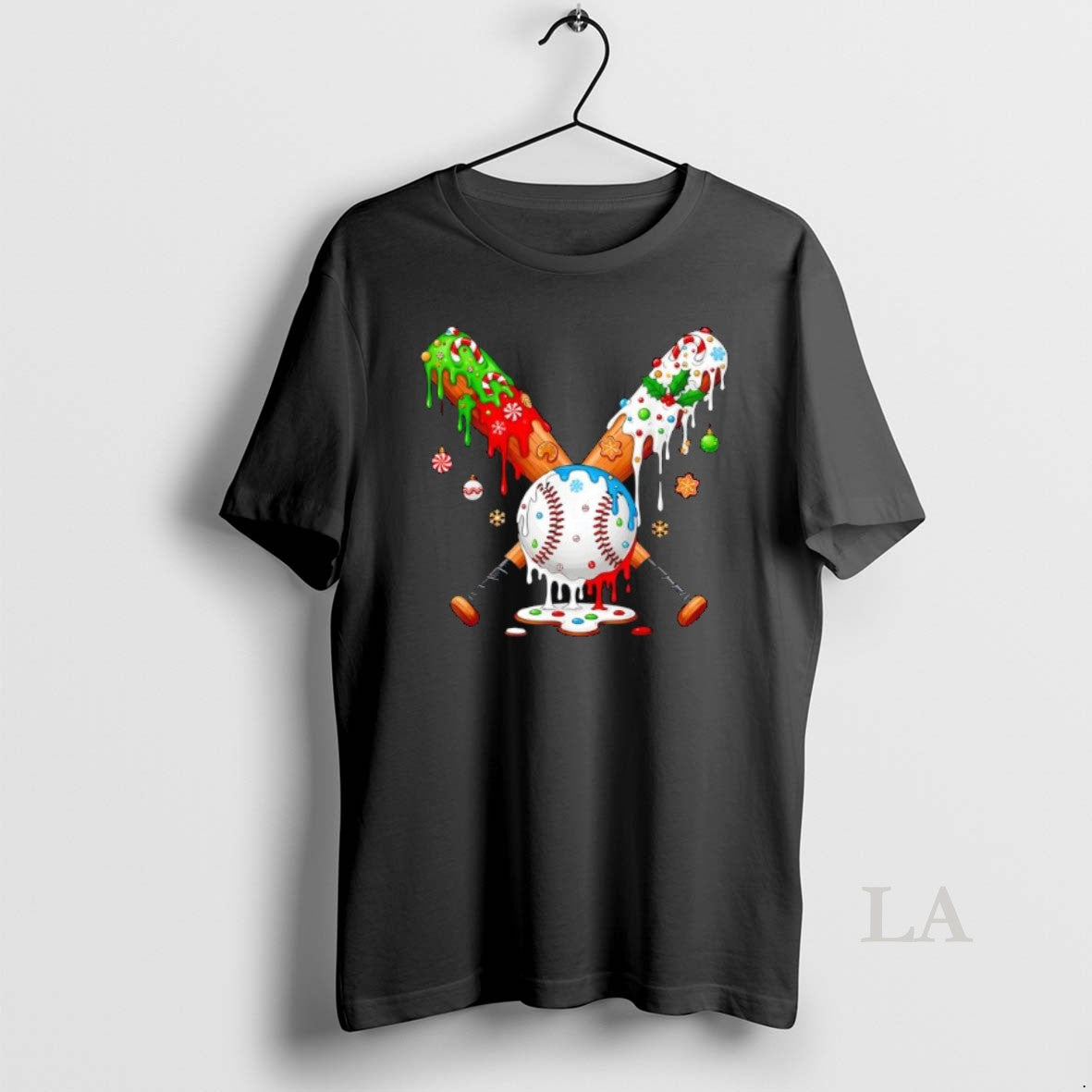 Original Santa Sports Christmas Baseball Player Shirt Hoodie Sweatshirt | PurePodTees.com
