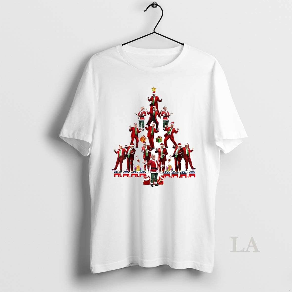 Original Santa Trump Dance Christmas Tree Shirt Hoodie Sweatshirt | PurePodTees.com