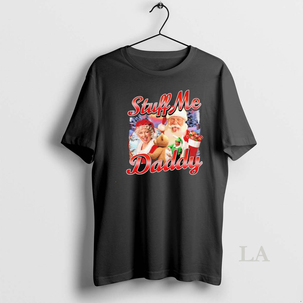 Original Santa Elf Stuff Me Daddy Christmas Shirt Hoodie Sweatshirt | PurePodTees.com