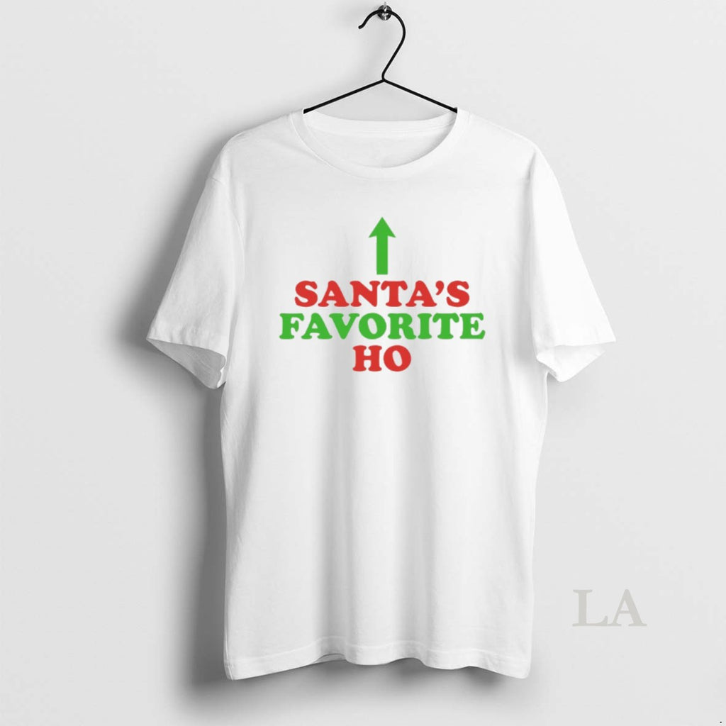 Original Santas Favorite Ho Christmas 2025 Shirt Hoodie Sweatshirt | PurePodTees.com