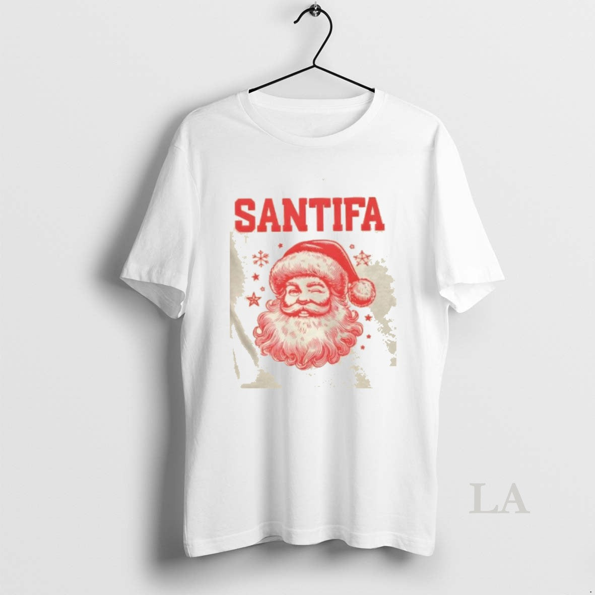 Original Santifa Santa Claus Christmas Shirt Hoodie Sweatshirt | PurePodTees.com