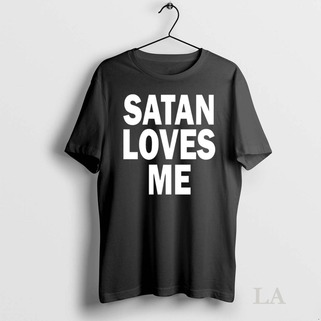 Original Satan Loves Me Shirt Hoodie Sweatshirt | PurePodTees.com