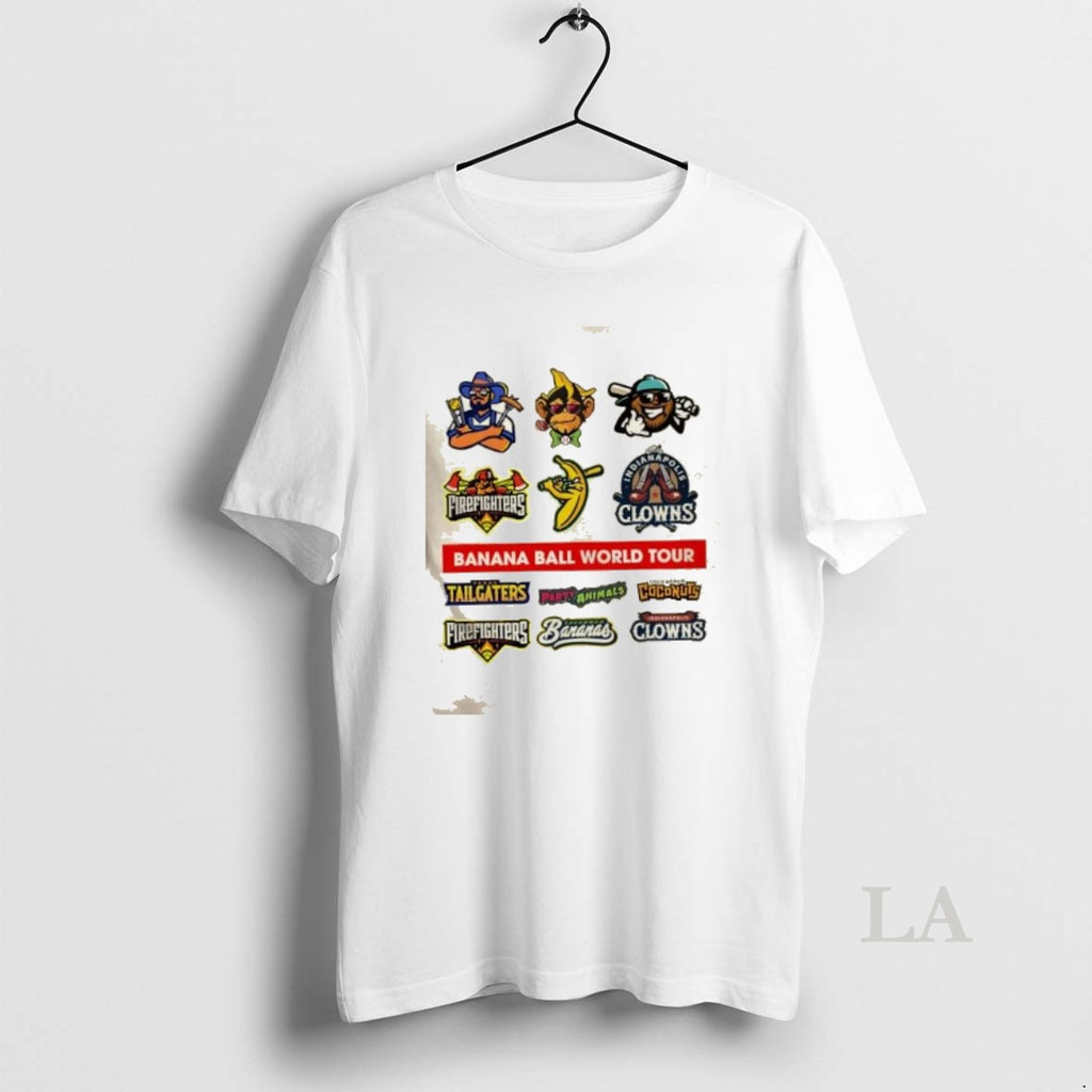 Original Savannah Bananas Baseball Ball World Tour Shirt Hoodie Sweatshirt | PurePodTees.com