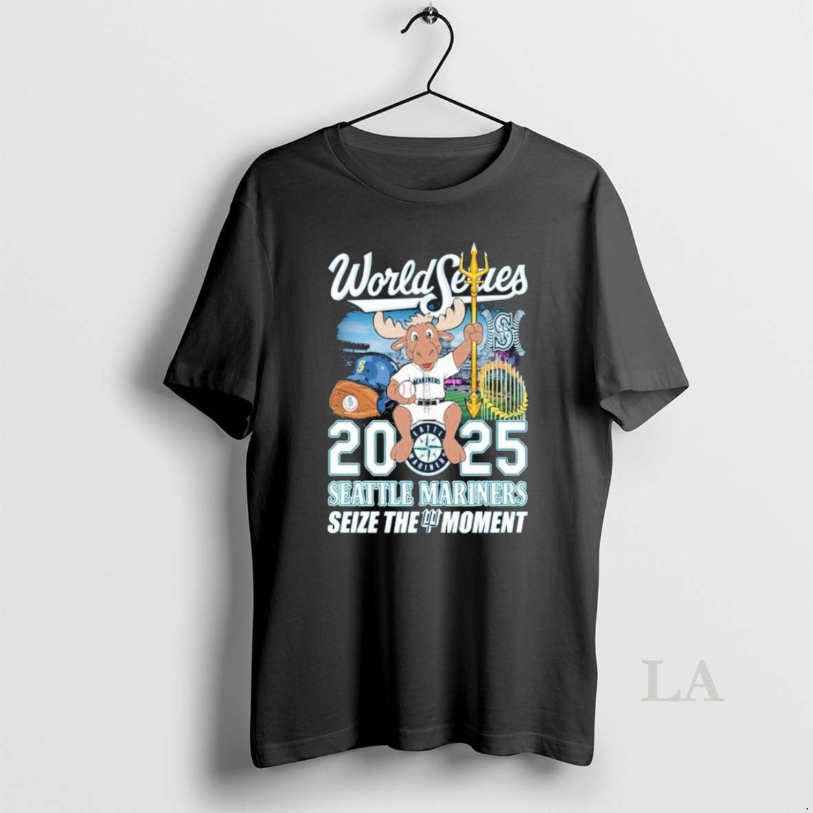 Original Seattle Mariners Mascot World Series 2025 Seize The Moment Shirt Hoodie Sweatshirt | PurePodTees.com