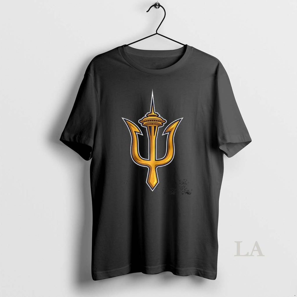 Original Seattle Mariners Baseball Space Needle Trident