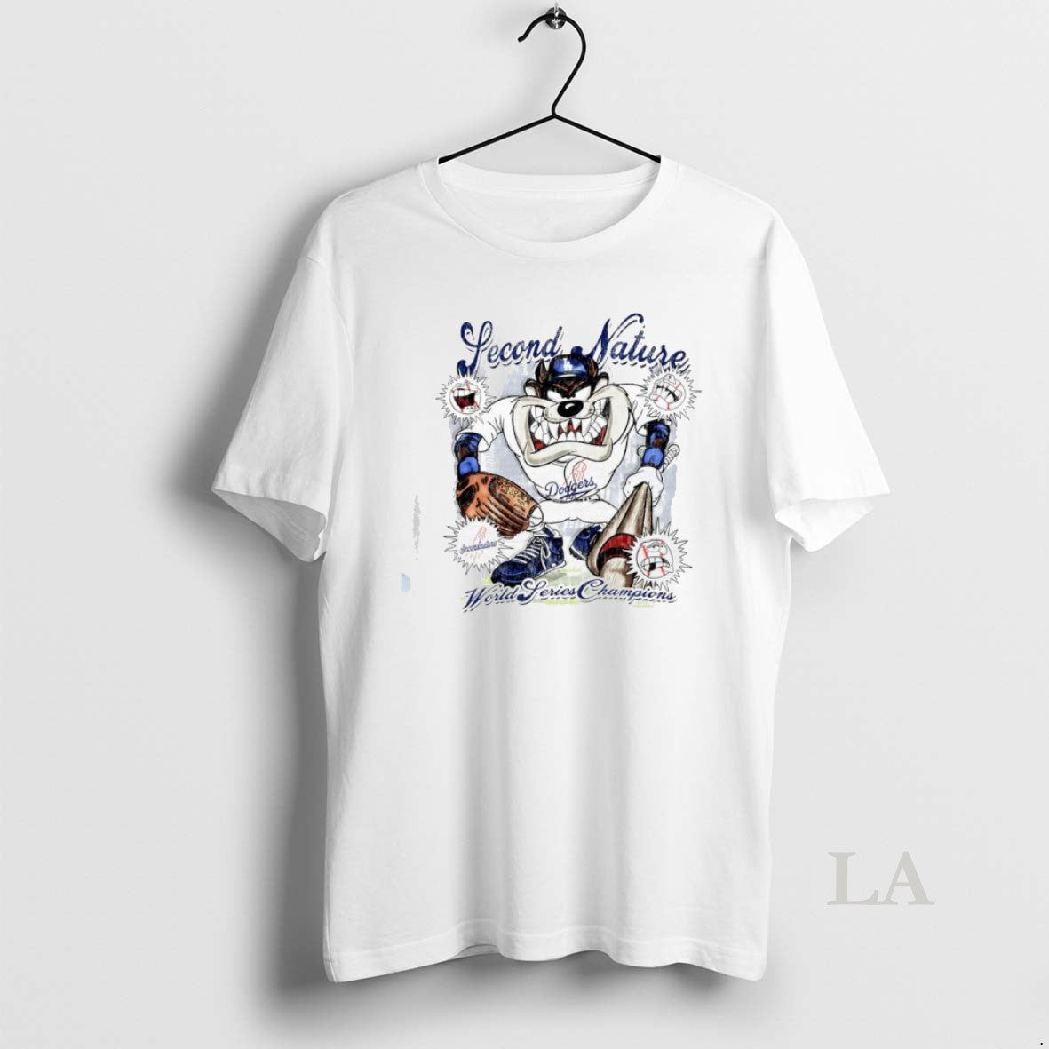 Original Second Nature Taz On Deck World Series Champions Graphic Shirt Hoodie Sweatshirt | PurePodTees.com