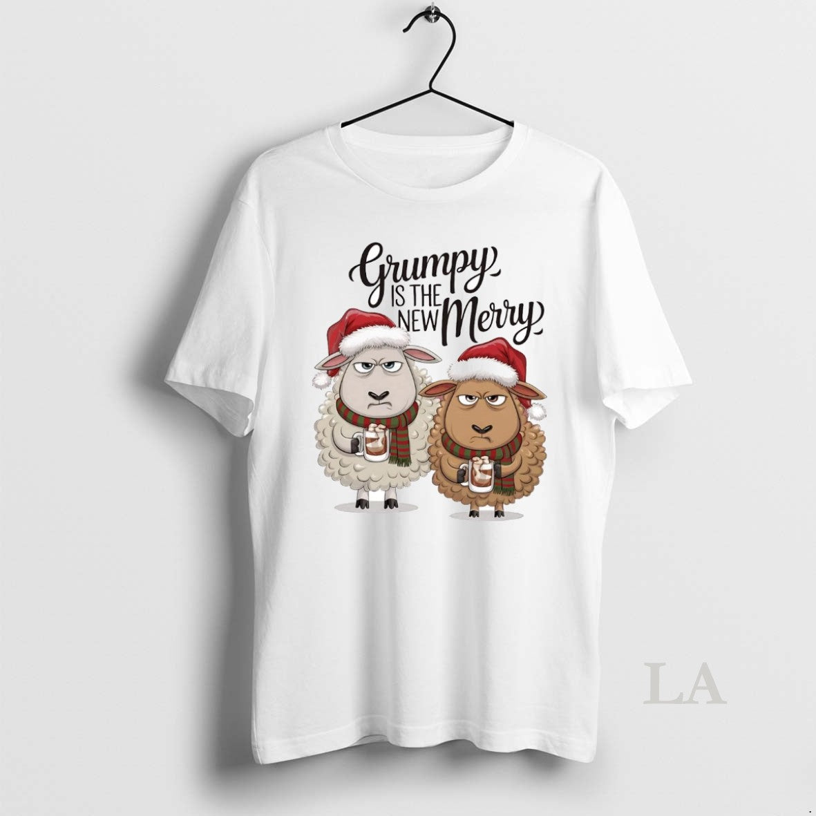 Original Sheep Grumpy Is The New Merry Christmas Shirt Hoodie Sweatshirt | PurePodTees.com