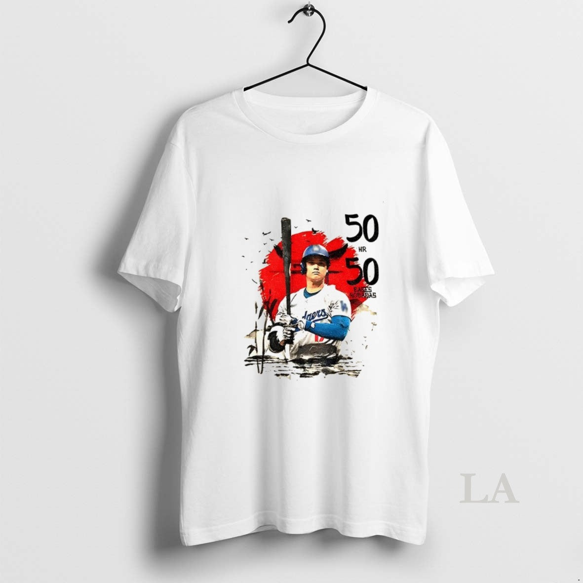 Original Shohei Ohtani 50 Hr 50 Japan Los Angeles Dodgers Mlb Baseball 2025 Shirt Hoodie Sweatshirt | PurePodTees.com