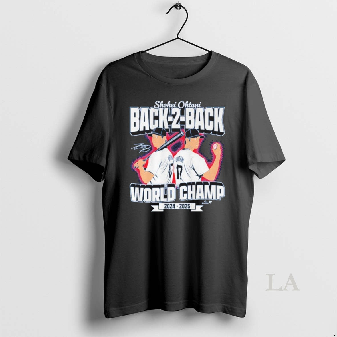 Original Shohei Ohtani Back To Back World Champs Shirt Hoodie Sweatshirt | PurePodTees.com