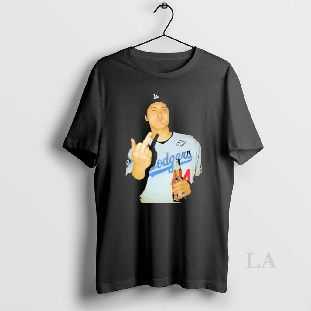 Original Shohei Ohtani Funny Baseball Quotes We Dont Give A Fuck Shirt Hoodie Sweatshirt | PurePodTees.com