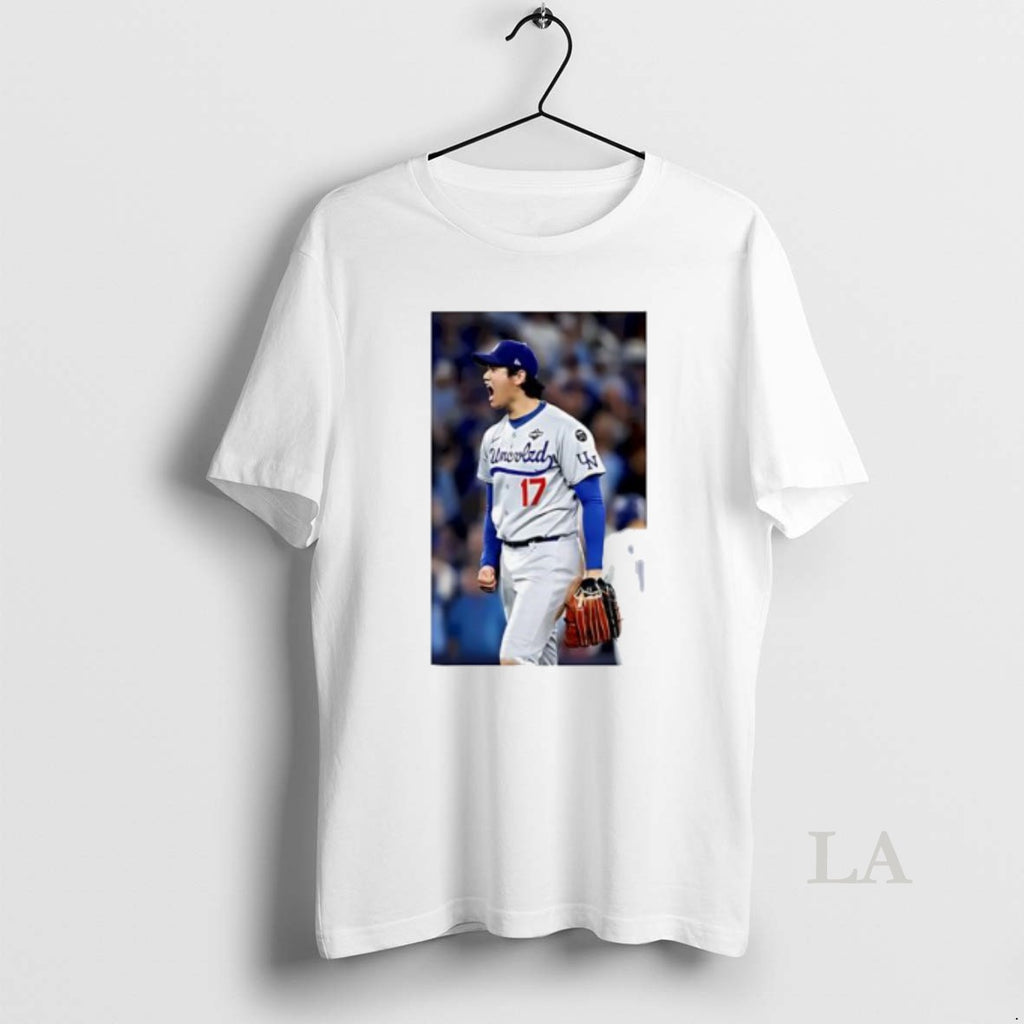 Original Shohei Ohtani La Player Number 17 Graphic Shirt Hoodie Sweatshirt | PurePodTees.com