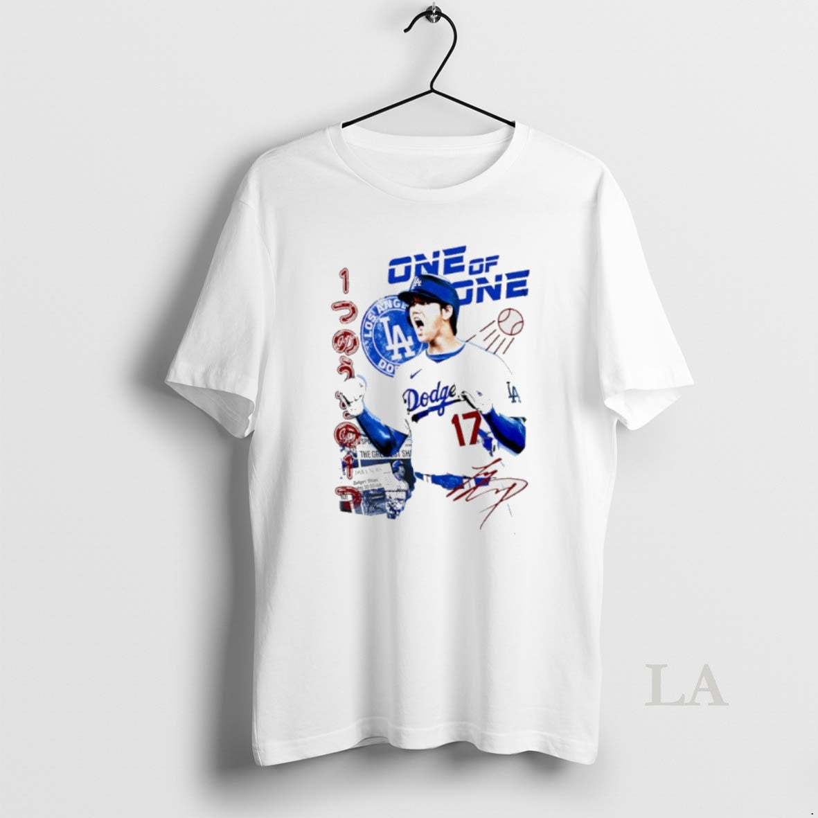 Original Shohei Ohtani Los Angeles Dodgers One Of One Champions Shirt Hoodie Sweatshirt | PurePodTees.com
