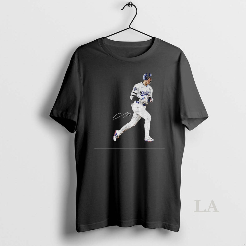 Original Shohei Ohtani Mvp Los Angeles Dodgers Game 3 Baseball Mlb Signature Shirt Hoodie Sweatshirt | PurePodTees.com