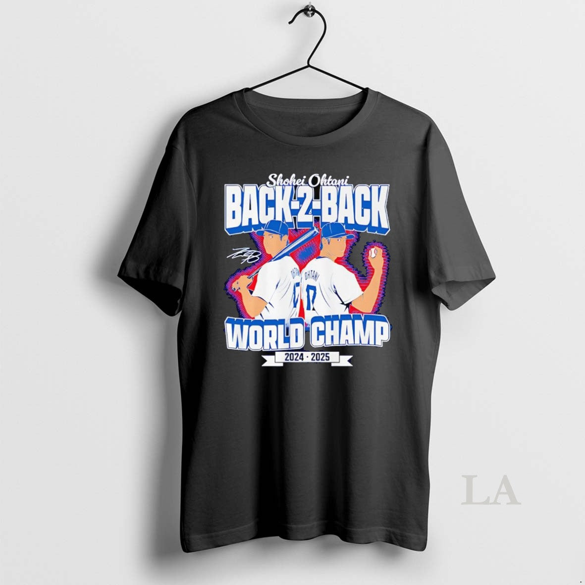 Original Shohei Ohtani Back To Back World Champs 2025 Shirt Hoodie Sweatshirt | PurePodTees.com