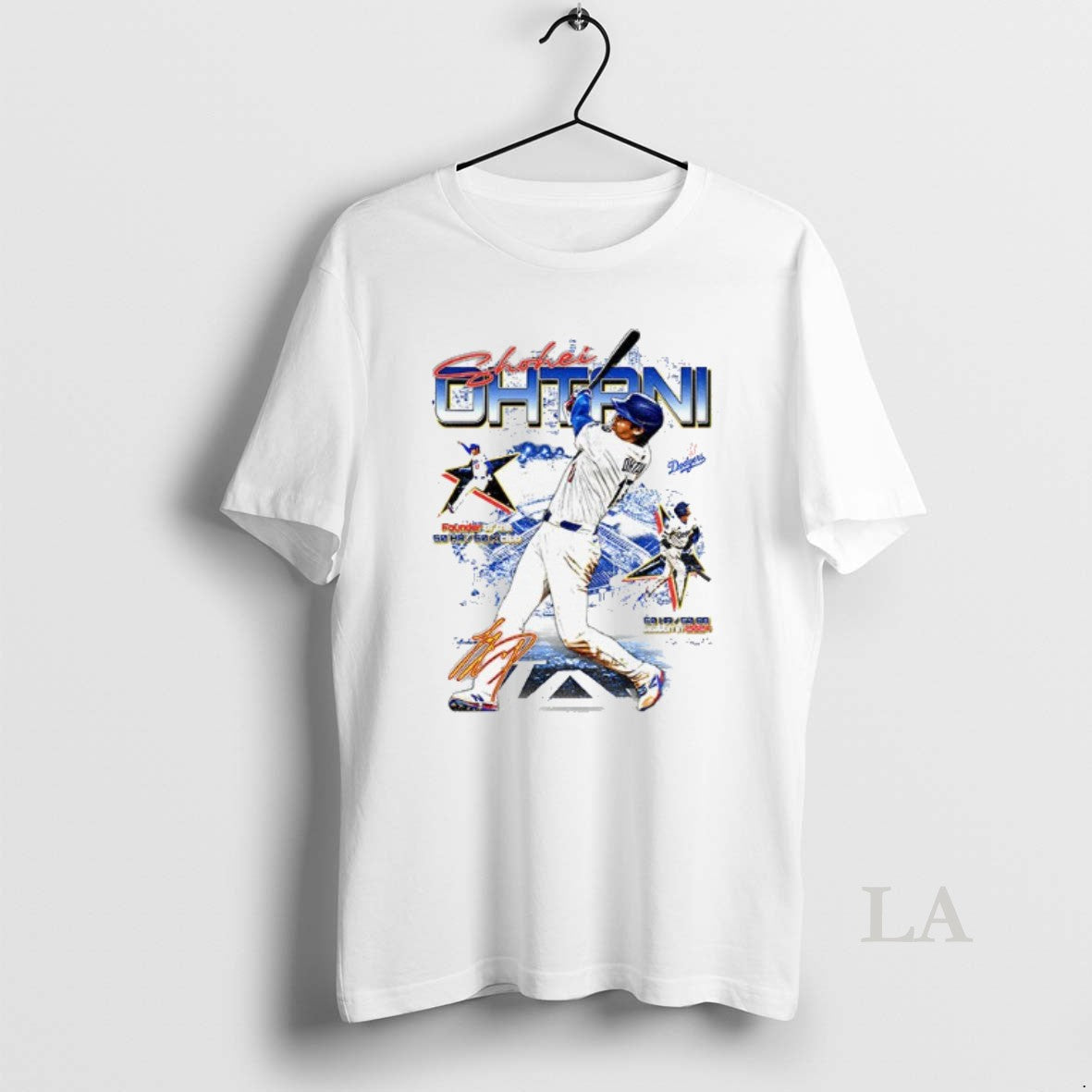 Original Shohei Ohtani Founder Of The 50hr 50k Club Los Angeles Dodgers Mlb Baseball World Shirt Hoodie Sweatshirt