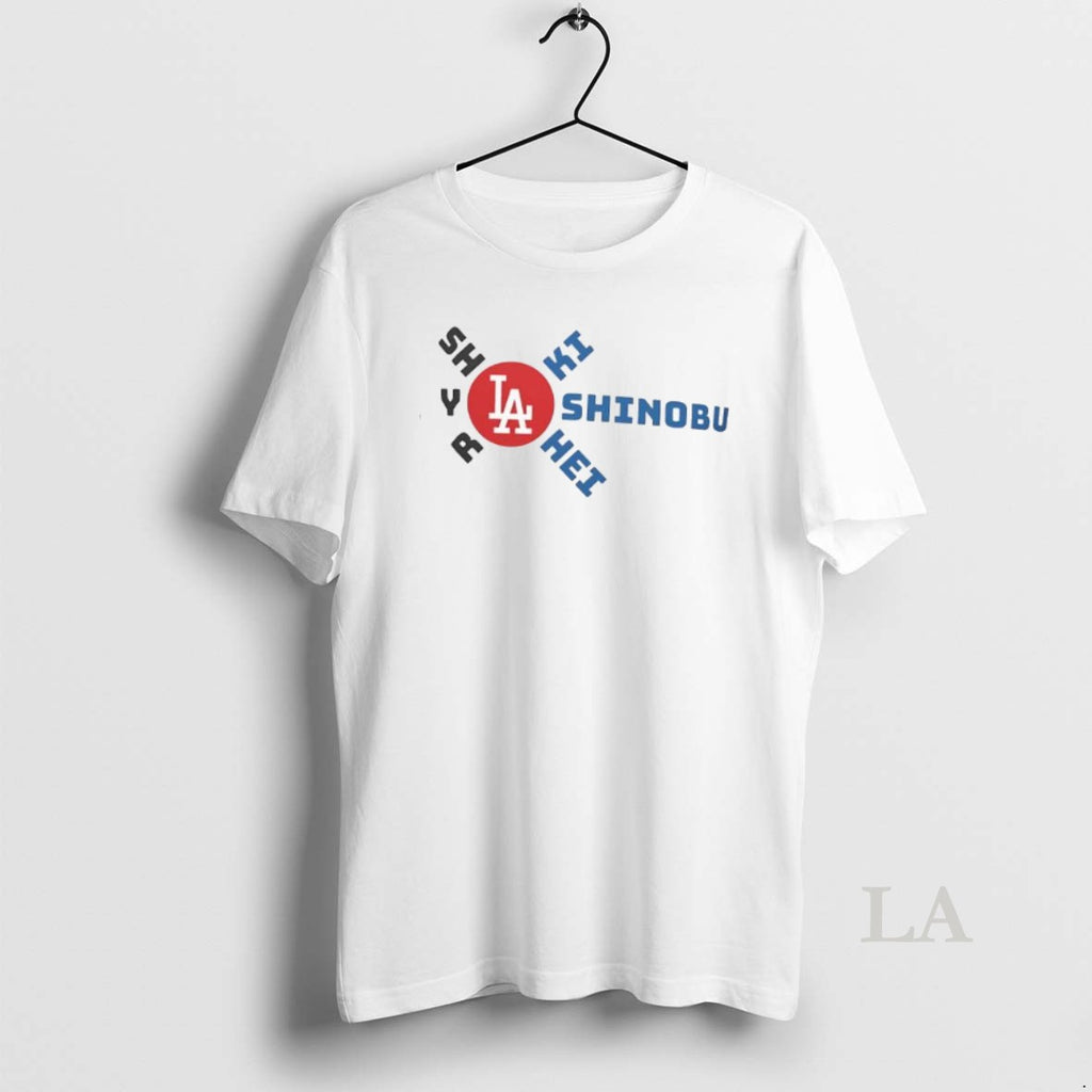 Original Shohei Yoshinobu Roki Japan La Baseball Shirt Hoodie Sweatshirt | PurePodTees.com