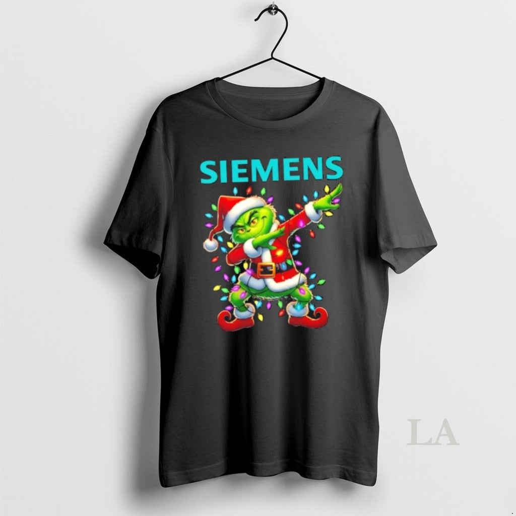 Original Siemens Grinch Dabbing Merry Christmas Shirt Hoodie Sweatshirt | PurePodTees.com