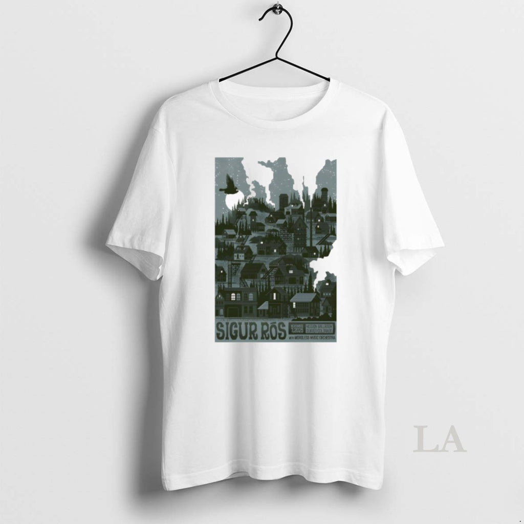 Original Sigur Ros Nov 7th 2025 Mission Ballroom Denver Co Shirt Hoodie Sweatshirt | PurePodTees.com