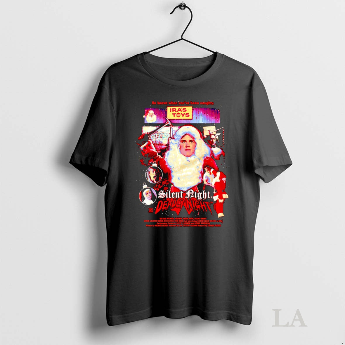 Original Silent Night Deadly Night Seasons Beatings Horror Movie Shirt Hoodie Sweatshirt | PurePodTees.com