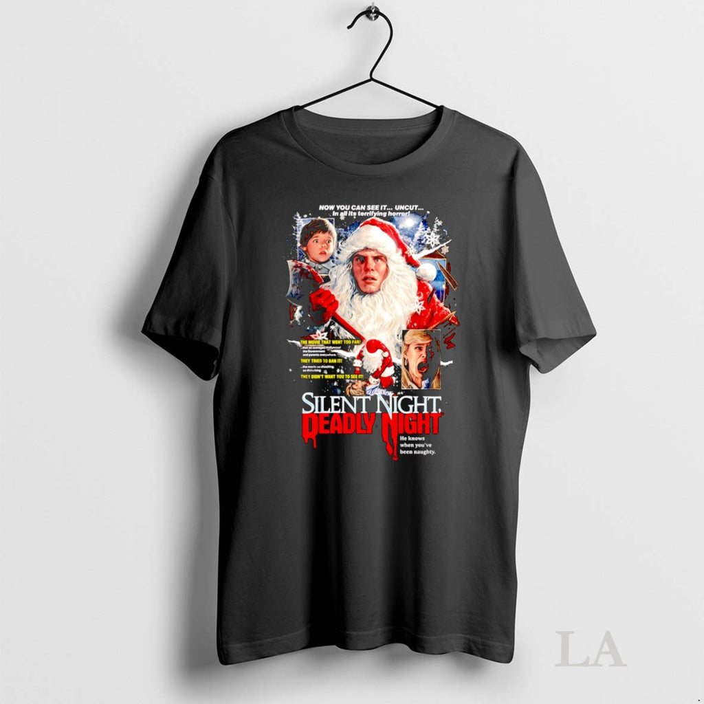 Original Silent Night Deadly Night Unholy Night Shirt Hoodie Sweatshirt | PurePodTees.com
