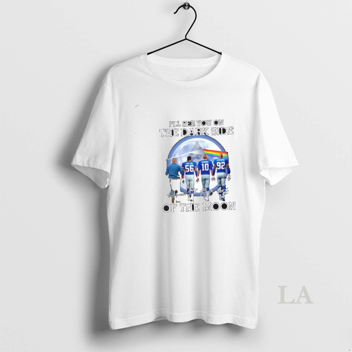 Original Simms Taylor Manning Strahan New York Giants Ill See You On The Dark Side Shirt Hoodie Sweatshirt | PurePodTees.com