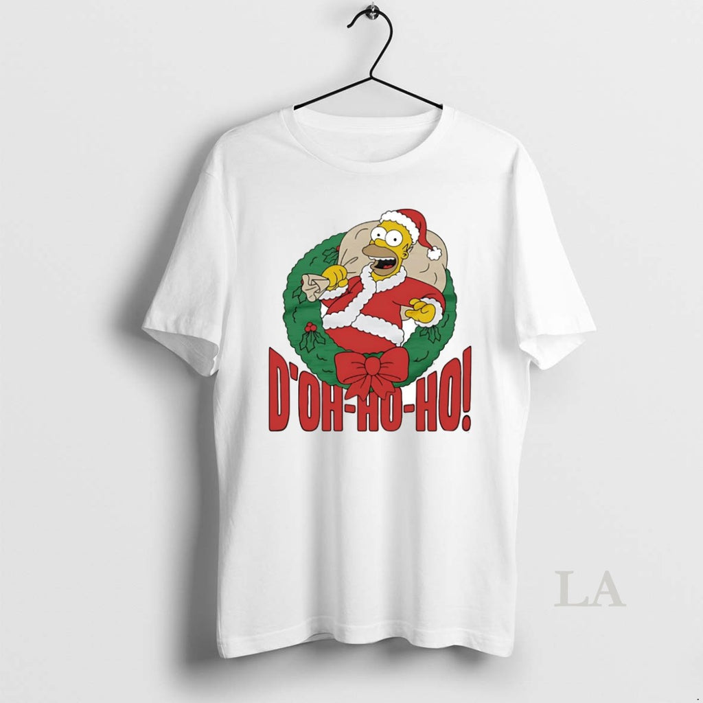 Original Simpsons Homer Santa Doh Ho Ho Christmas Shirt Hoodie Sweatshirt | PurePodTees.com