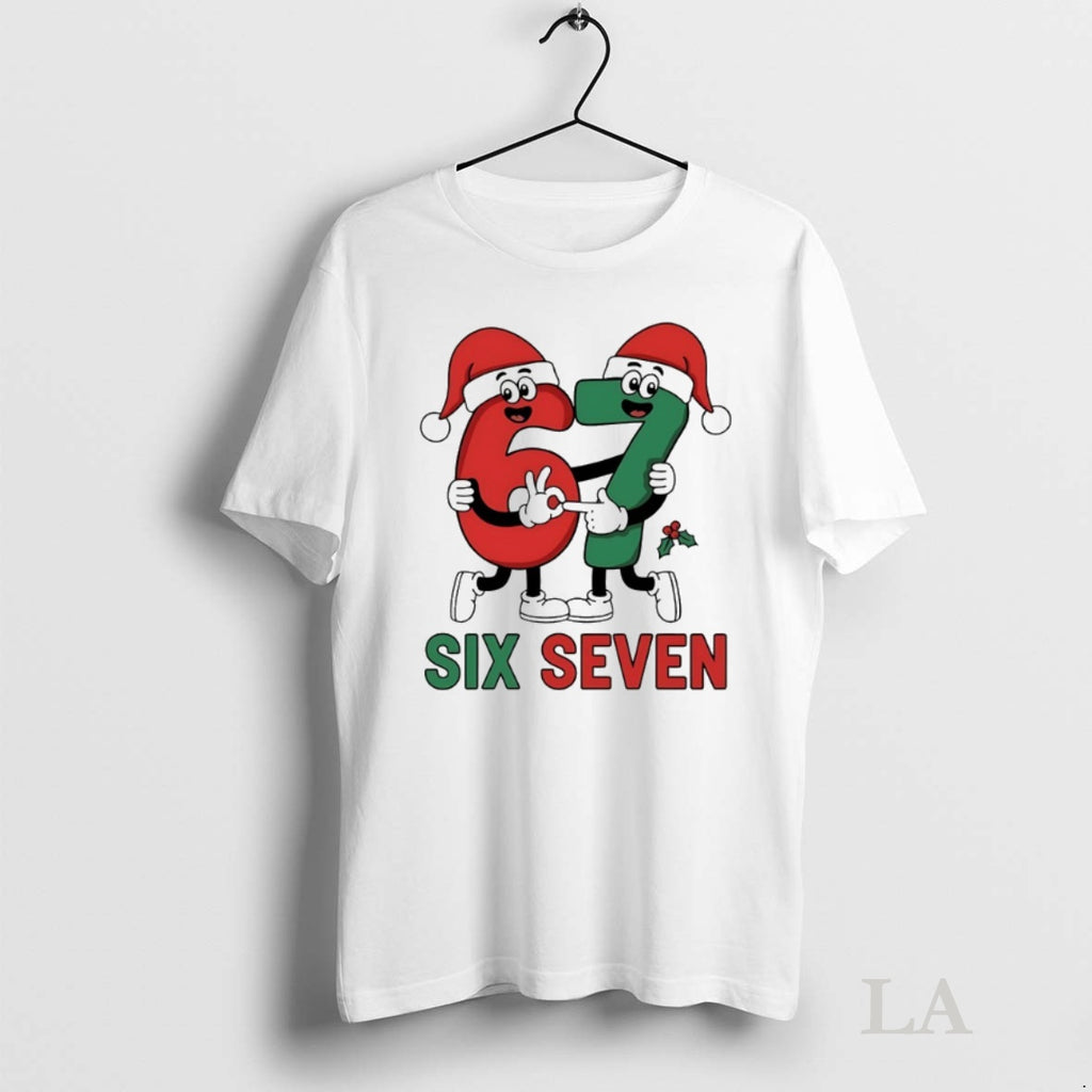 Original Six Seven Christmas Funny Cute Shirt Hoodie Sweatshirt | PurePodTees.com