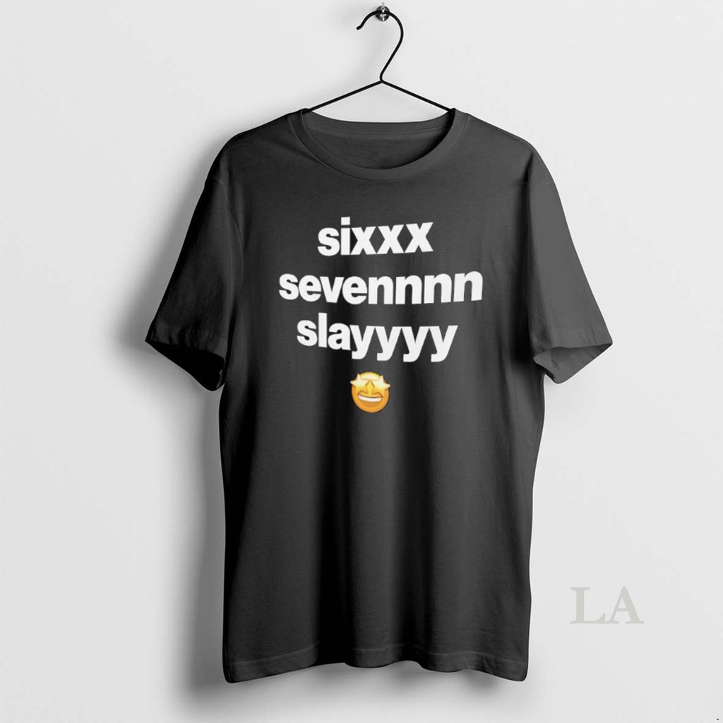 Original Sixxx Sevennnn Slayyyy Sweat Emoji Shirt Hoodie Sweatshirt | PurePodTees.com
